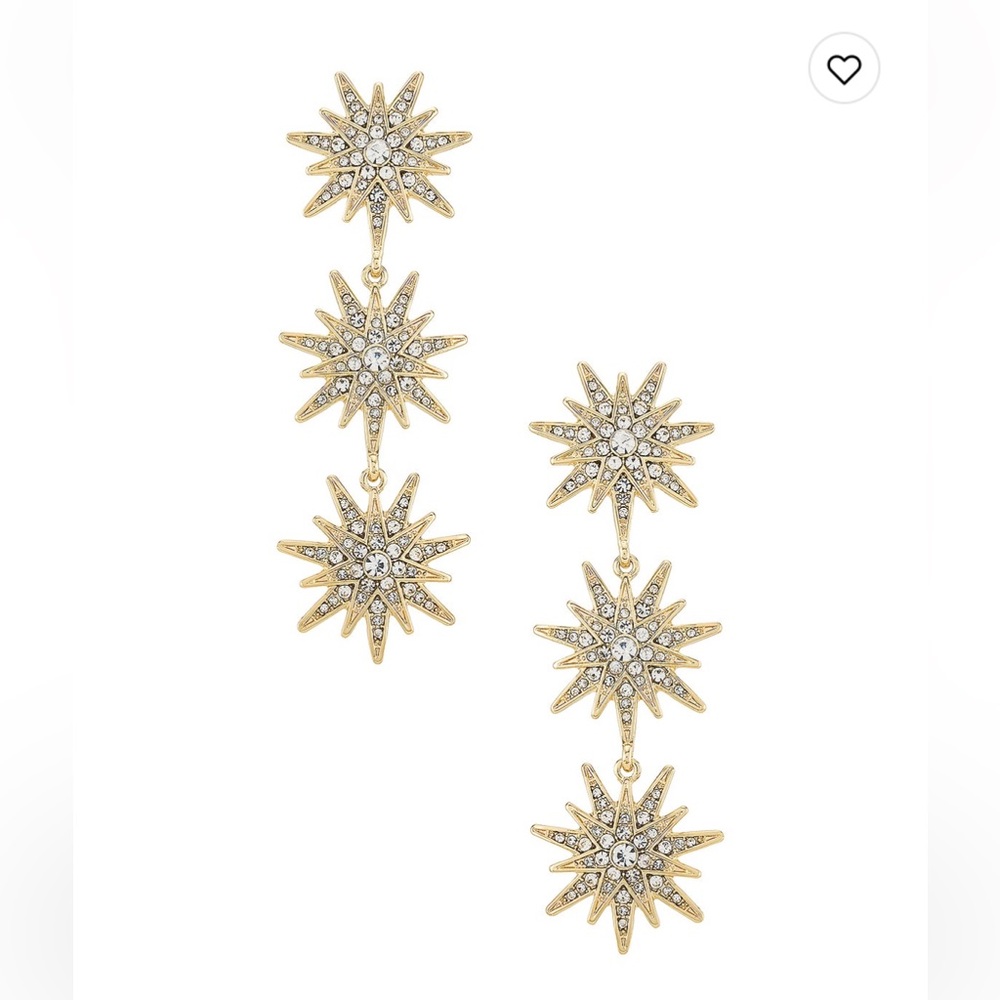 BaubleBar Callisto Drop Clip-on Earrings